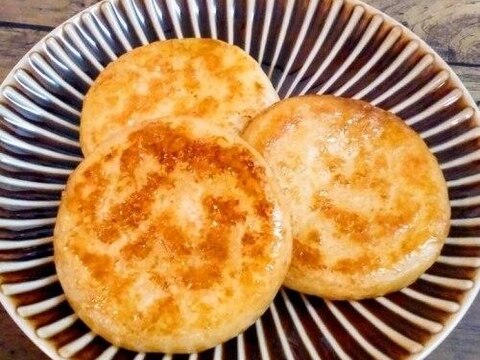 モチモチじゃがいも餅♡はちみつバター醤油味